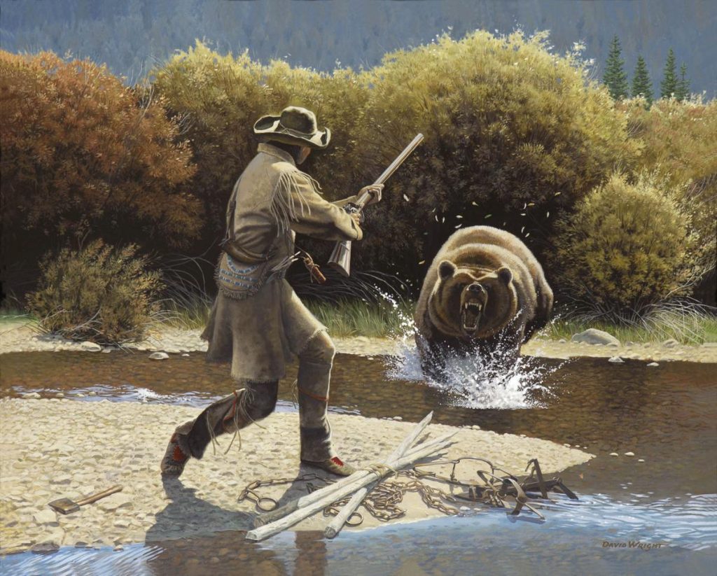 Hugh Glass et l'attaque du grizzly